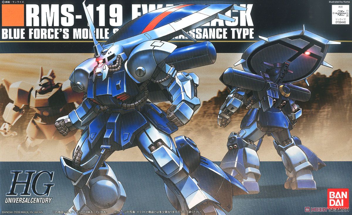 HG RMS-119 Ewack Zack 1/144