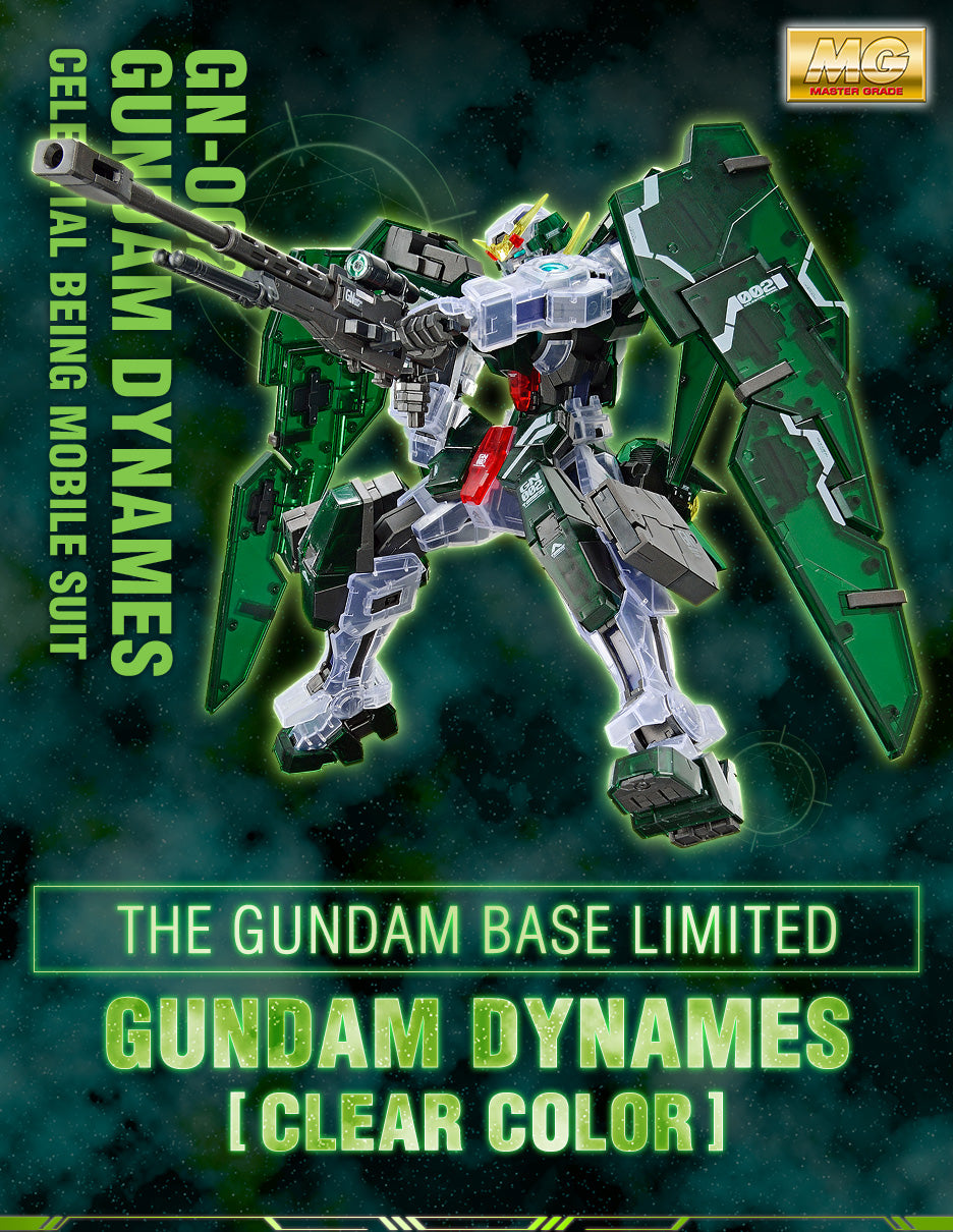 MG 1/144 Gundam Base Limited Gundam Dynames [Clear Color]