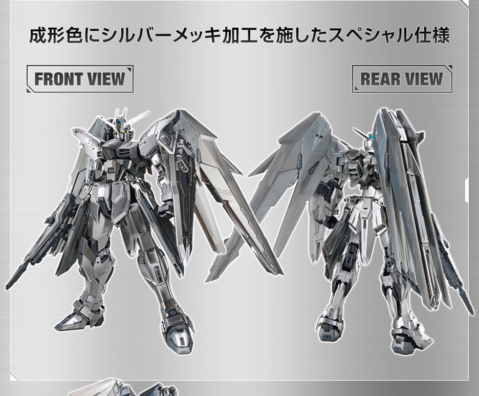 MG 1/100 Gundam Base Limited Freedom Gundam Ver.2.0 [Silver Coating] *PREORDER*