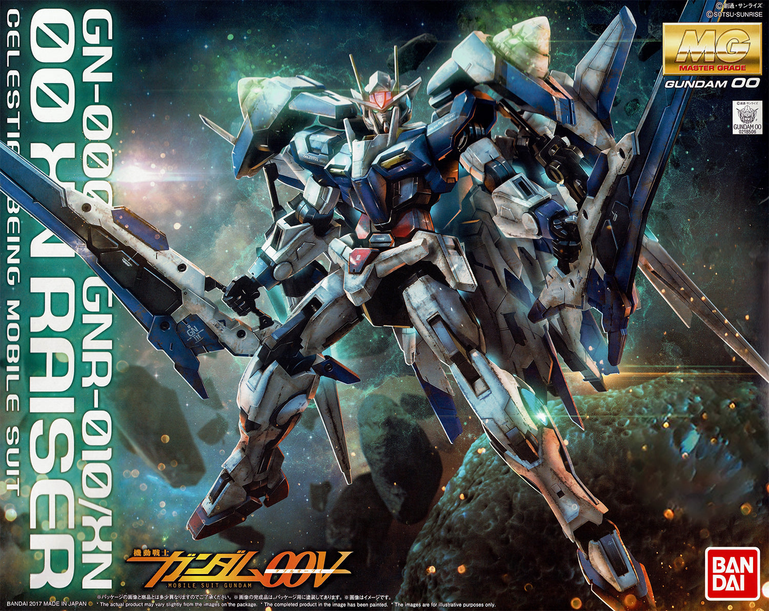 *PREORDER* MG Gundam GN-0000+GNR-010/XN 00 XN Raiser 1/100 - gundam-store.dk