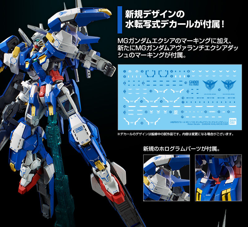 MG Gundam Avalanche Exia 1/100