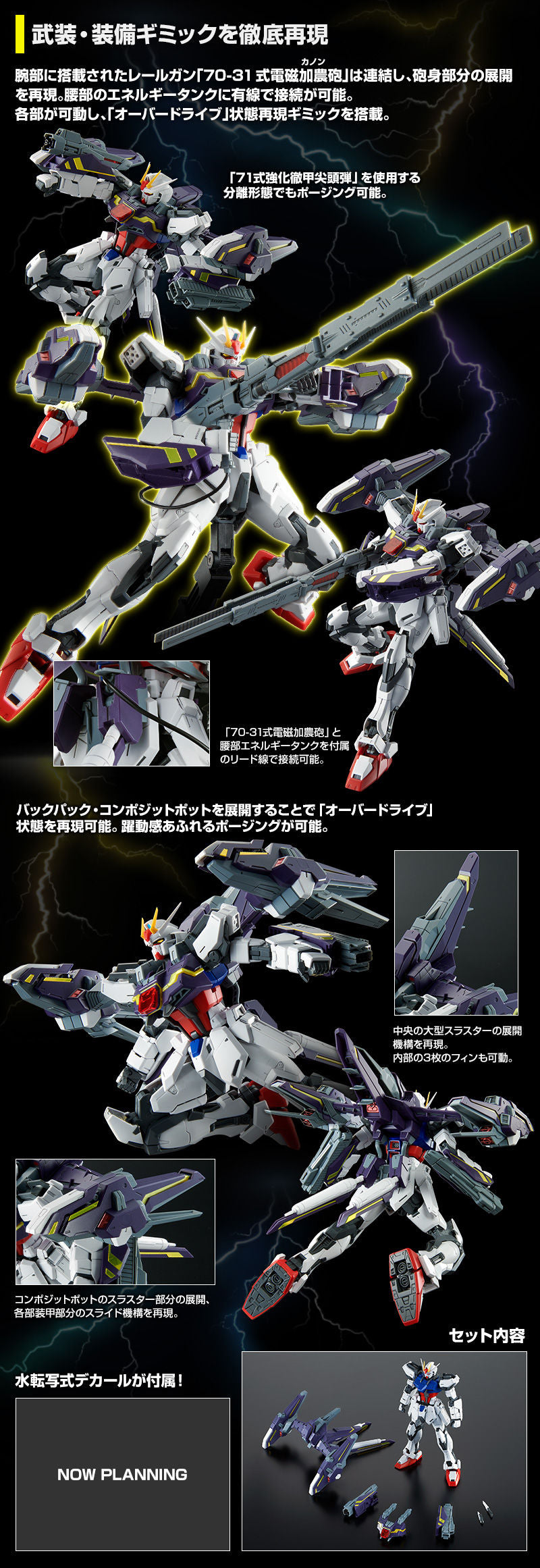 MG Lightning Strike Gundam Ver. RM - P-Bandai 1/100