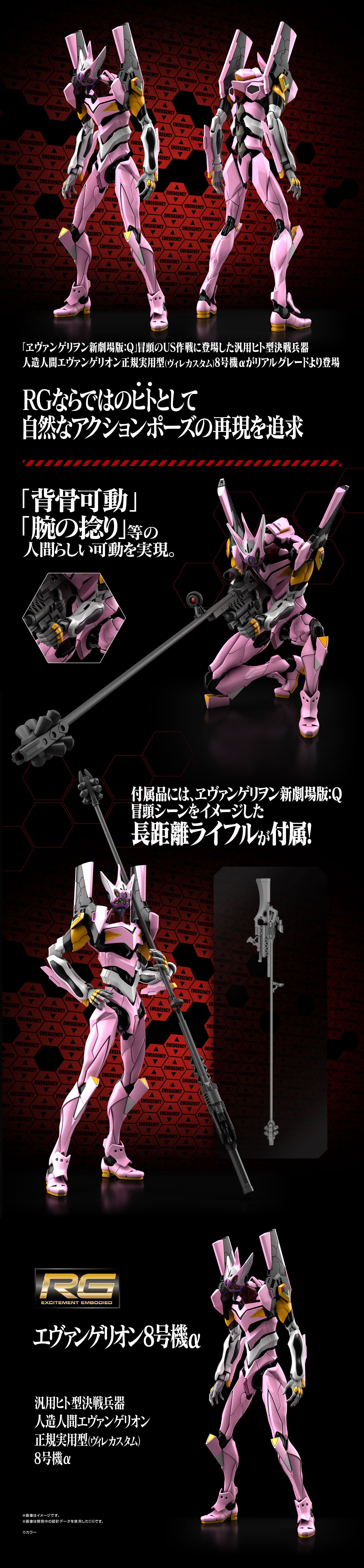 RG EVANGELION PRACTICAL TYPE (VILLE CUSTOM) 08 ALPHA