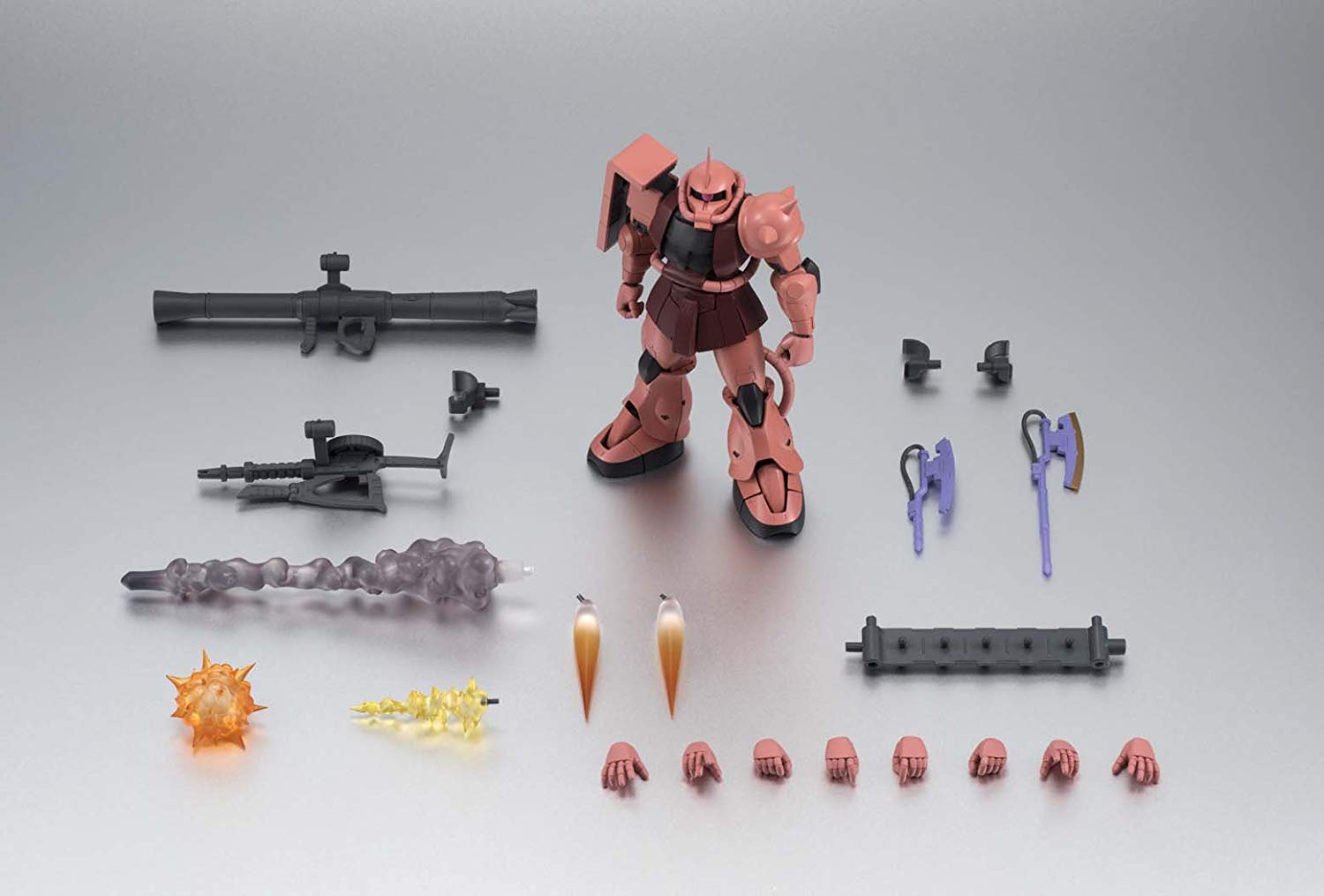 Robot Spirits MS-06S Zaku II Char’s Custom Model Ver. A.N.I.M.E.  *ACTION FIGUR*