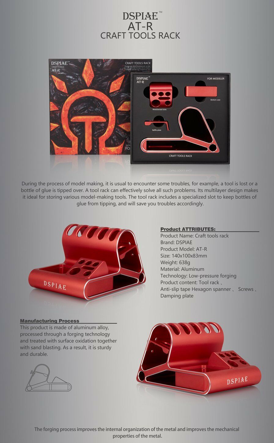 DSPIAE AT-R Craft Tool Rack