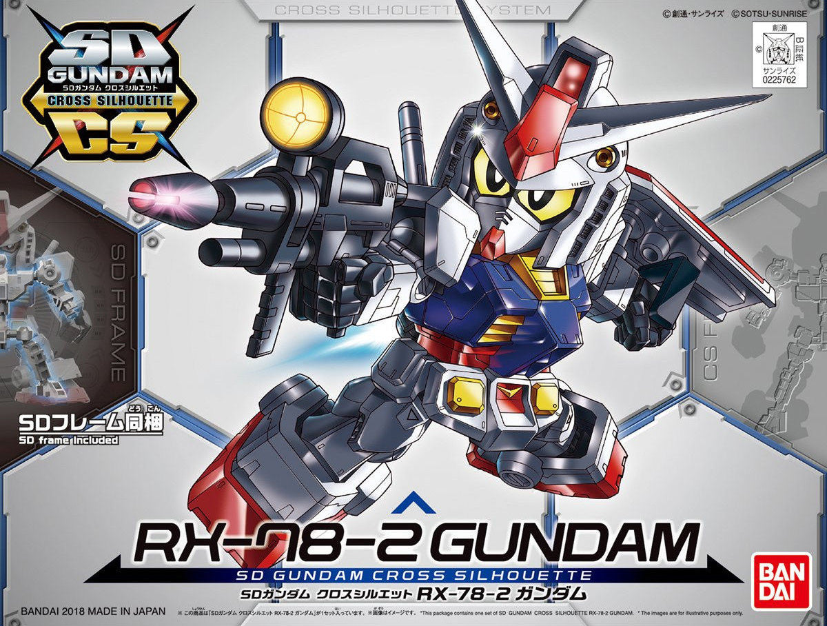 SD Gundam Cross Silhouette - RX-78-2 - gundam-store.dk