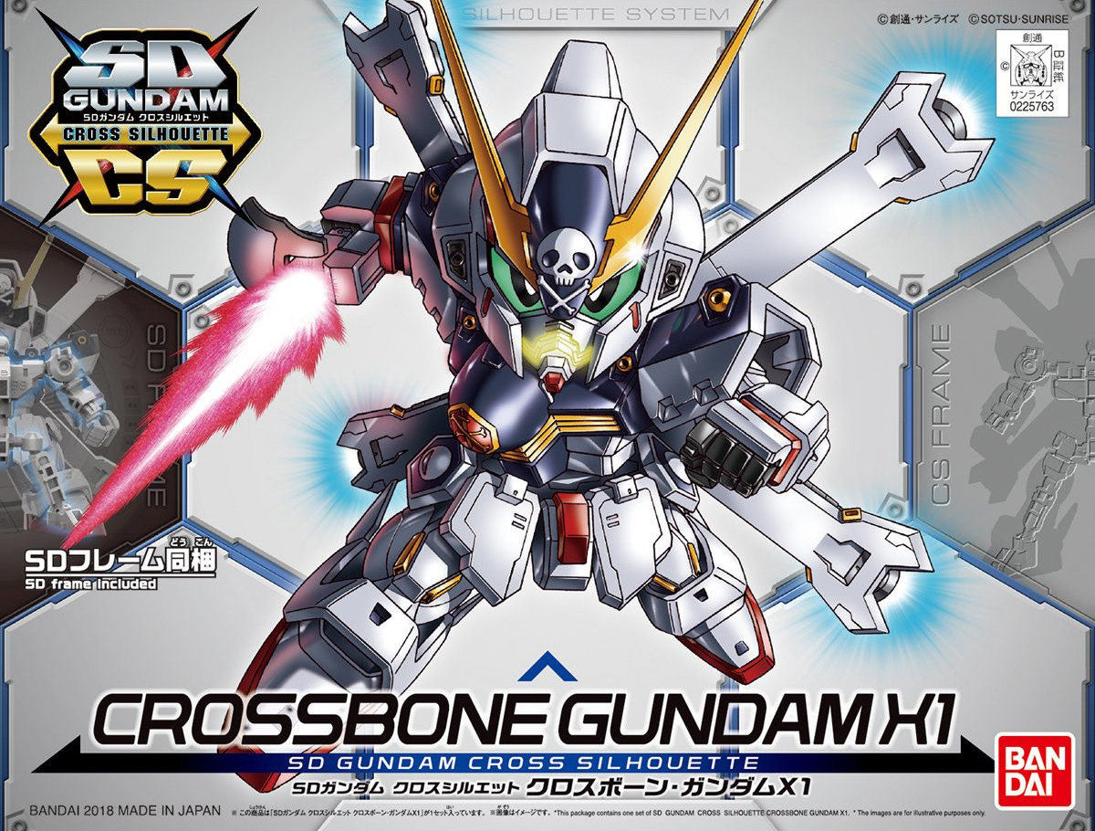 SD Gundam Cross Silhouette - Crossbone X1 - gundam-store.dk