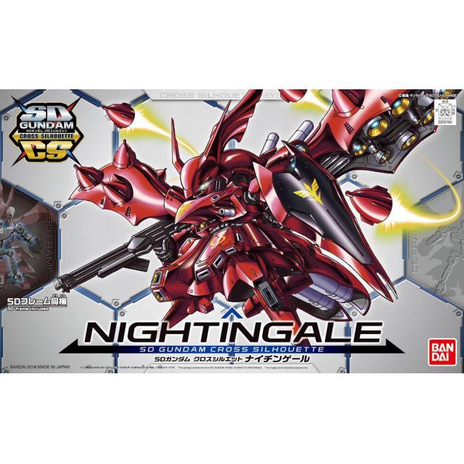 SD Gundam Cross Silhouette - Nightingale - gundam-store.dk