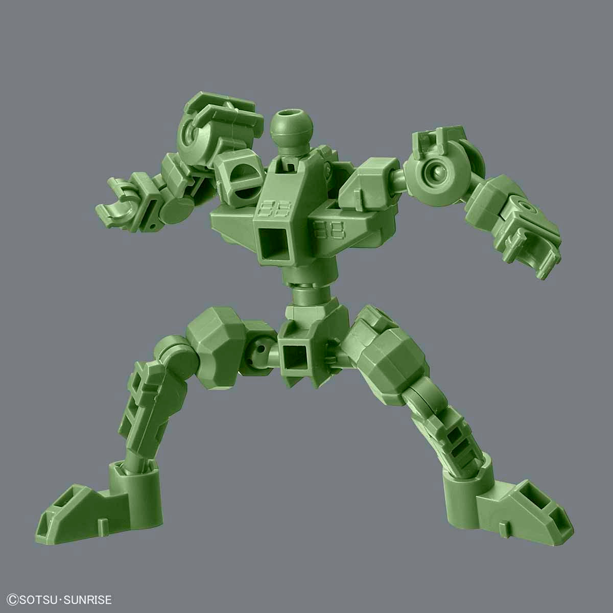 SD Gundam Cross Silhouette - Frame (GRØN) - gundam-store.dk