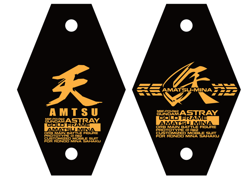 RG ASTRAY GOLD FRAME AMATSU + AMATSU MINA HOLO WATER DECAL - gundam-store.dk