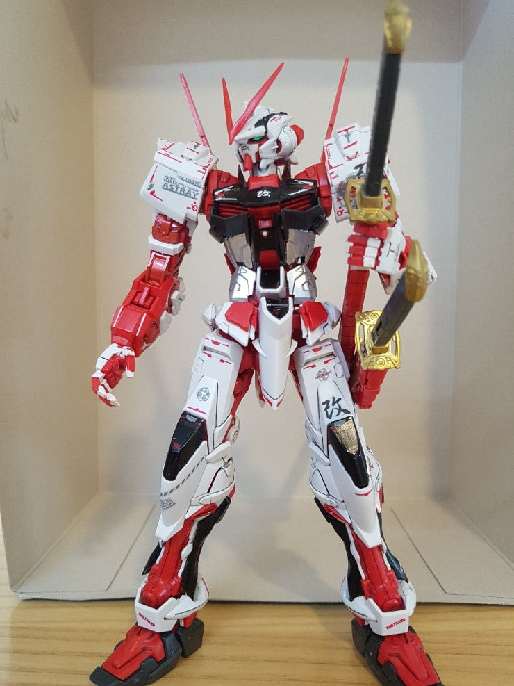 MG ASTRAY RED FRAME KAI Line Auxiliary WATER DECAL - gundam-store.dk