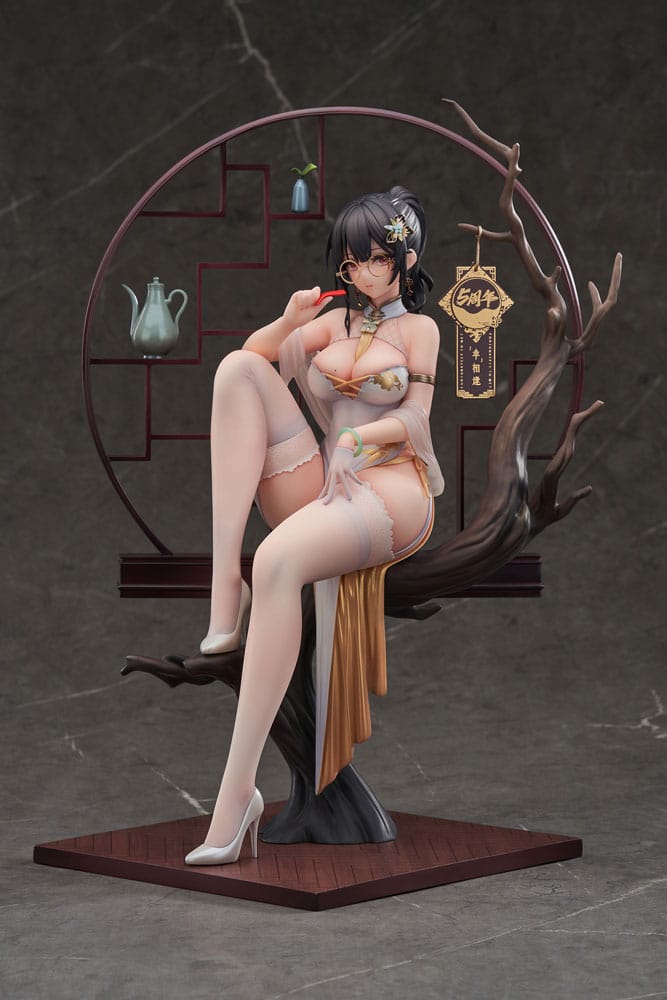 Original Character PVC Statue 1/7 Xiami China Dress Step On Snow Ver. 26 cm