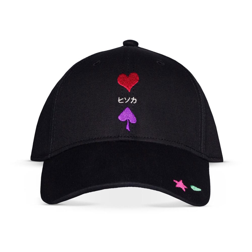 Hunter X Hunter Curved Bill Cap Hisoka Heart & Spade