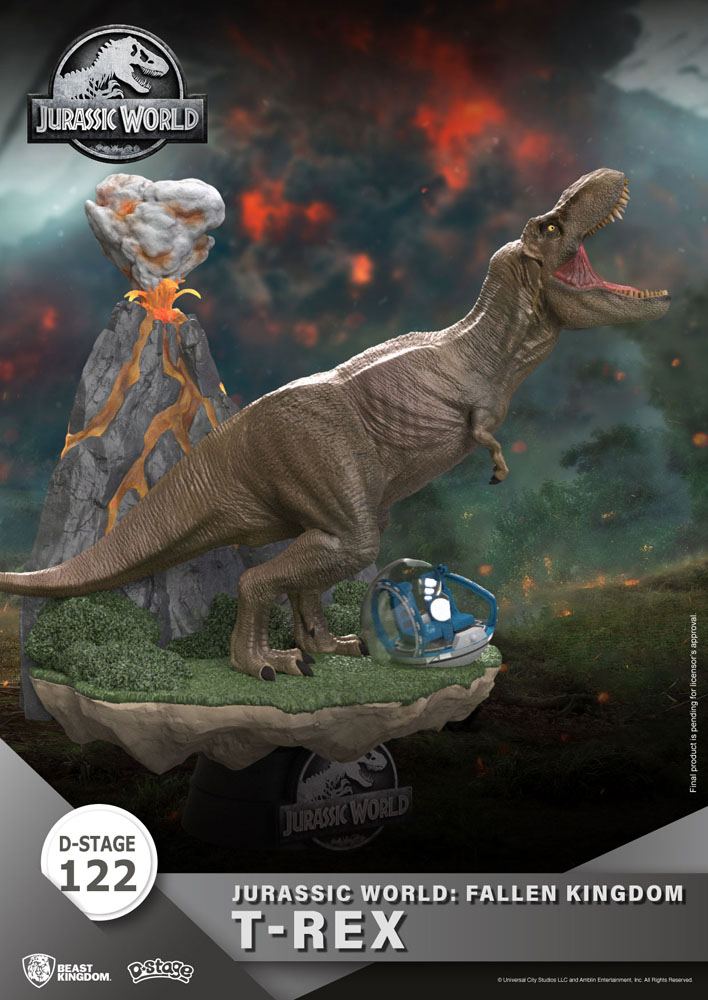 Jurassic World: Fallen Kingdom D-Stage PVC Diorama T-Rex 13 cm