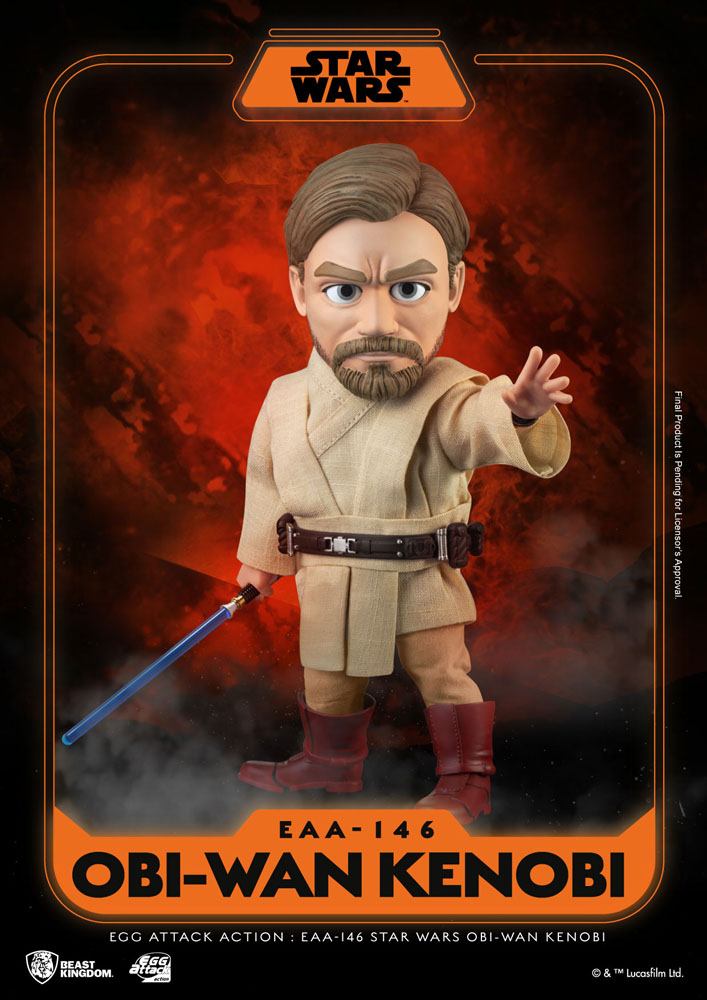 Star Wars Egg Attack Action Figure Obi-Wan Kenobi 16 cm