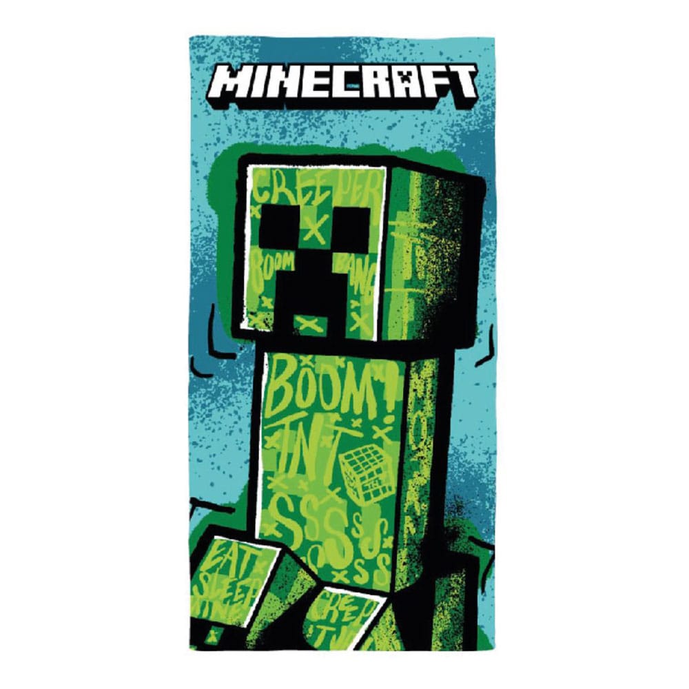 Minecraft Towel Premium Creeper 70 x 140 cm