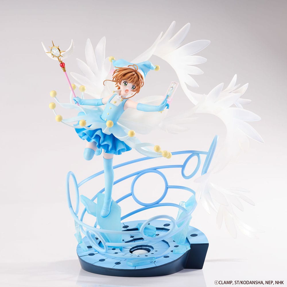 Cardcaptor Sakura PVC Statue 1/7 Sakura Kinomoto Battle Costume Water Ver. 36 cm