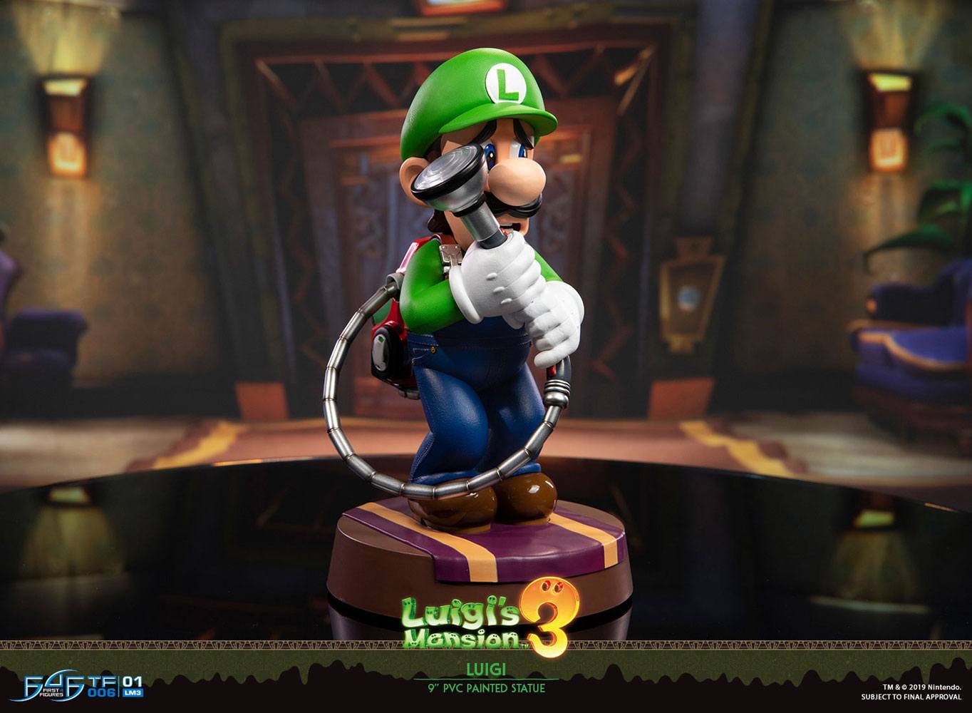 Luigi's Mansion 3 PVC Statue Luigi 23 cm