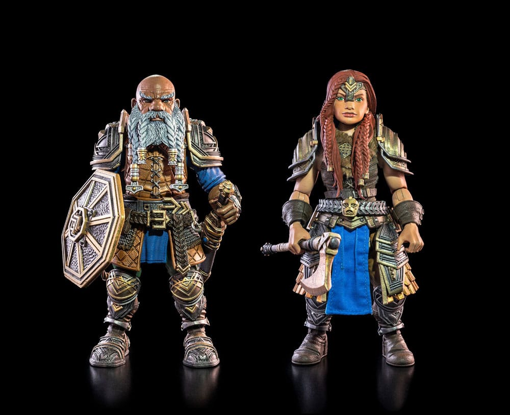 Mythic Legions: Rising Sons Actionfigures 2-Pack Exiles From Under the Mountain 15 cm