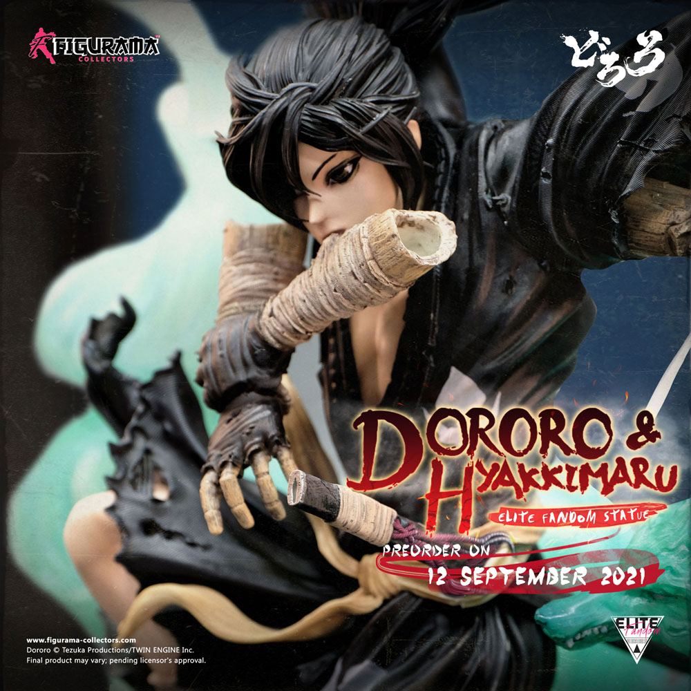 Dororo Elite Fandom Diorama 1/6 Dororo & Hyakkimaru 48 cm