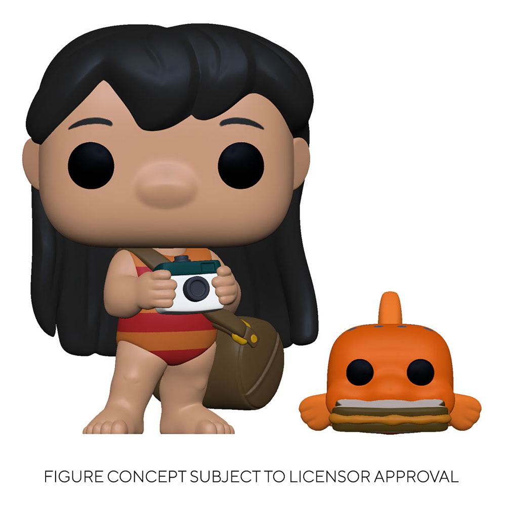 Lilo & Stitch POP! & Buddy Vinyl Figure Lilo w/Pudge 9 cm