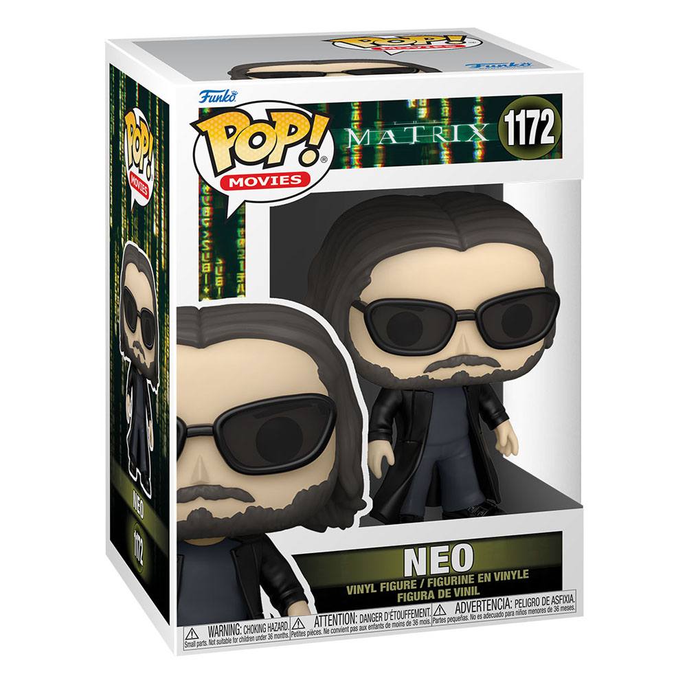 Das Matrix 4 POP! Filme Vinylfigur Neo 9 cm