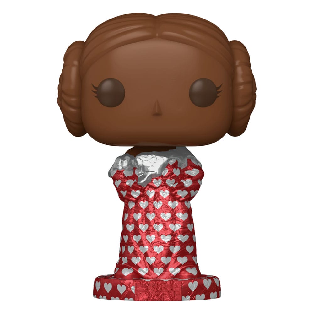 Star Wars Valentines POP! Vinyl Figure Leia (Val Choc) 9 cm