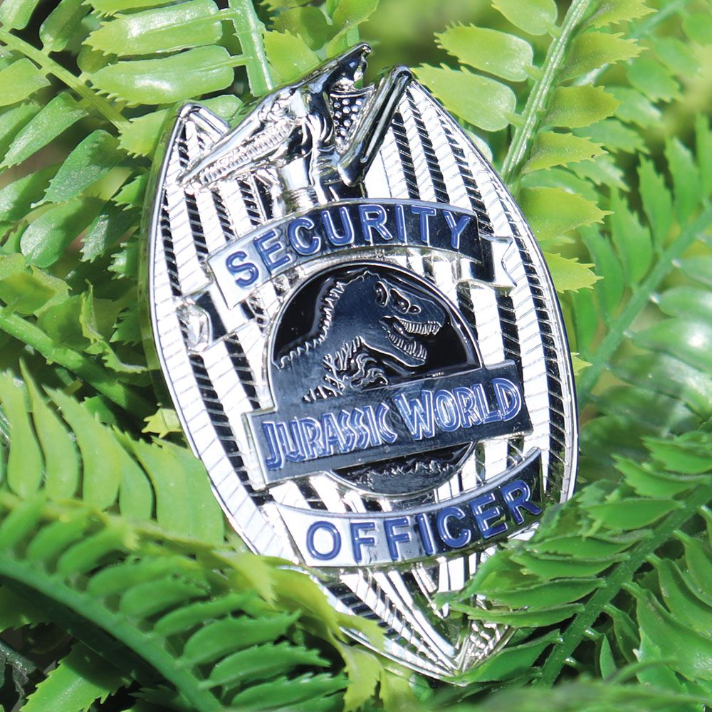 Jurassic World Limited Edition Replica Security Officer Badge