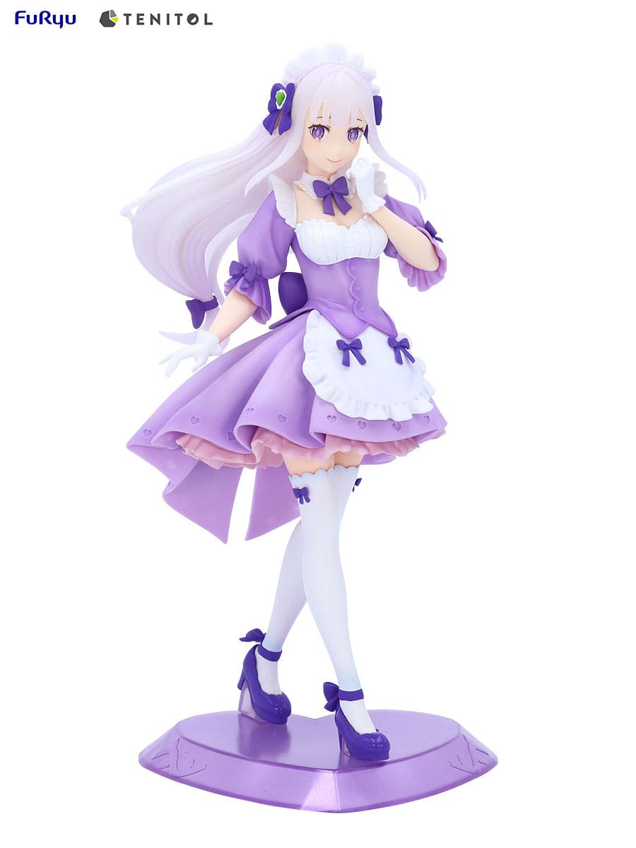 Re:ZERO Starting Life in Another World Tenitol PVC Statue Maid Emilia 28 cm