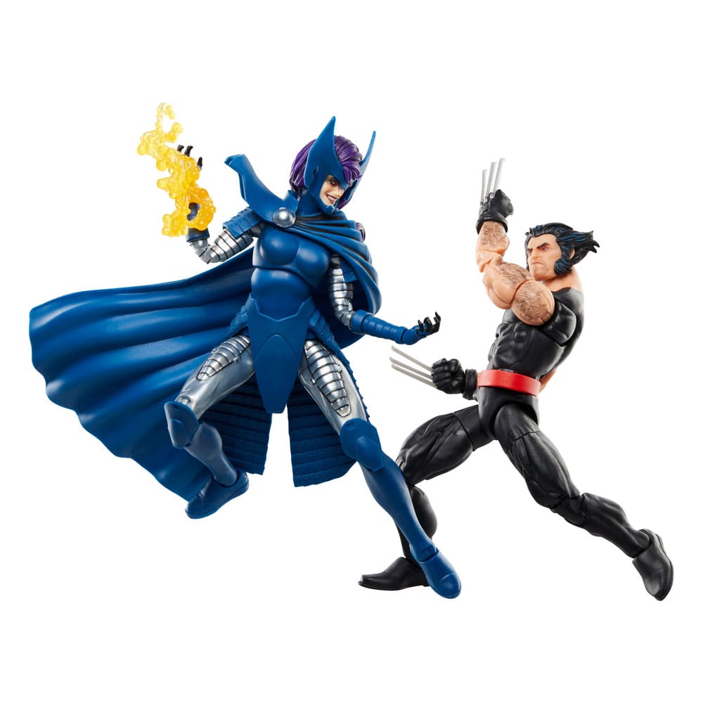 Wolverine 50th Anniversary Marvel Legends Action Figure 2-Pack Wolverine & Psylocke 15 cm