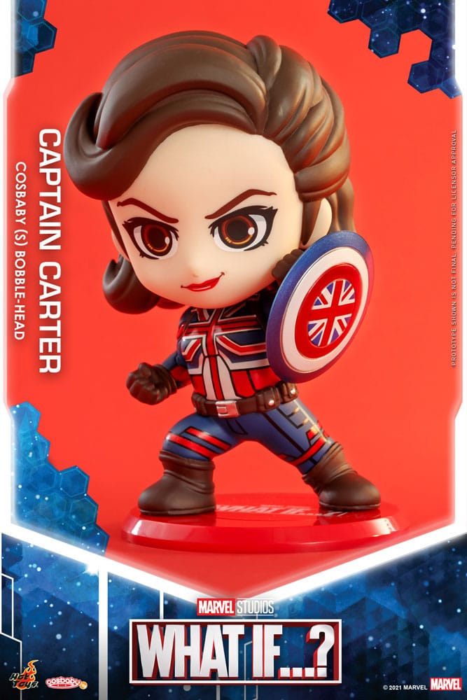 What If...? Cosbaby (S) Mini Figure Captain Carter 10 cm