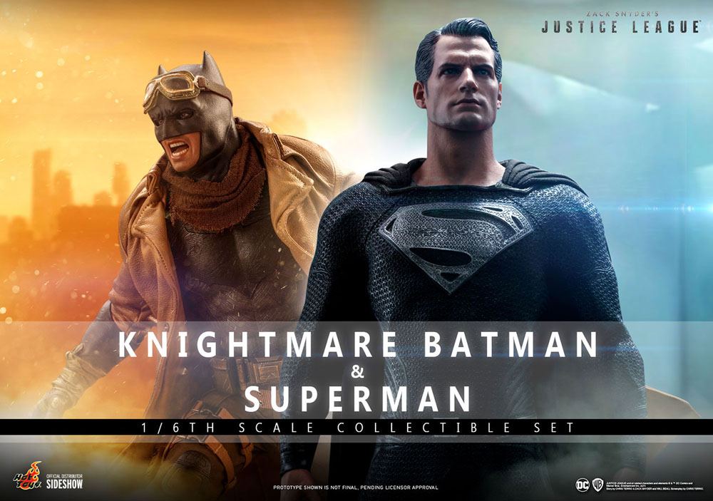 Zack Snyder's Justice League Action Figure 2-Pack 1/6 Knightmare Batman and Superman 31 cm