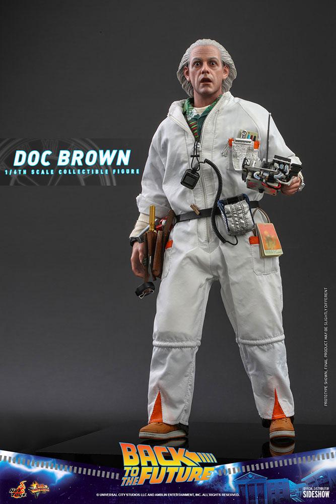 Back To The Future Movie Masterpiece Action Figure 1/6 Doc Brown 30 cm