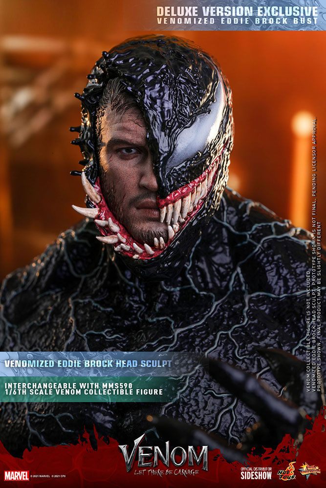 Venom: Let There Be Carnage Movie Masterpiece Series PVC Action Figure 1/6 Carnage Deluxe Ver. 43 cm