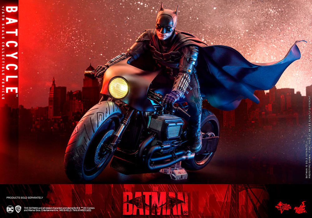 The Batman Movie Masterpiece Action Figure 1/6 Batcycle 42 cm