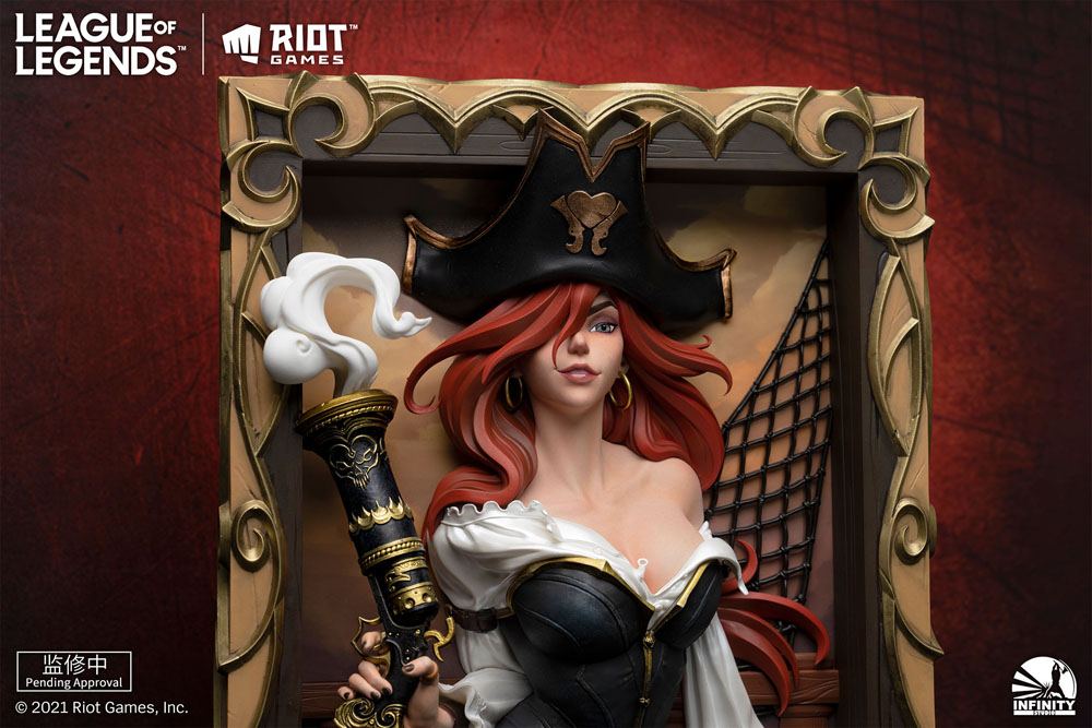 League of Legends PVC 3D Photo Frame The Bounty Hunter-Miss Fortune