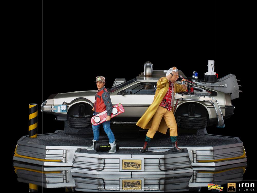 Back to the Future II Art Scale Statues 1/10 Full Set Deluxe 58 cm