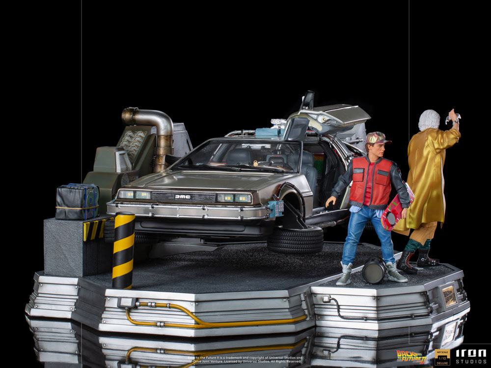 Back to the Future II Art Scale Statues 1/10 Full Set Deluxe 58 cm