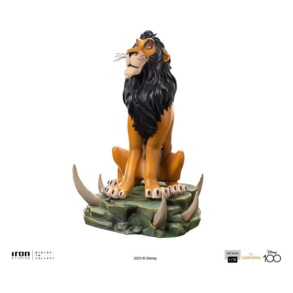 The Lion King Art Scale Statue 1/10 Scar Regular 16 cm