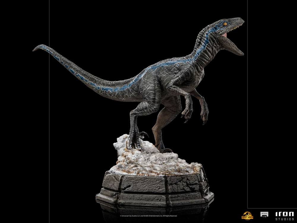 Jurassic World Dominion Art Scale Statue 1/10 Blue 19 cm