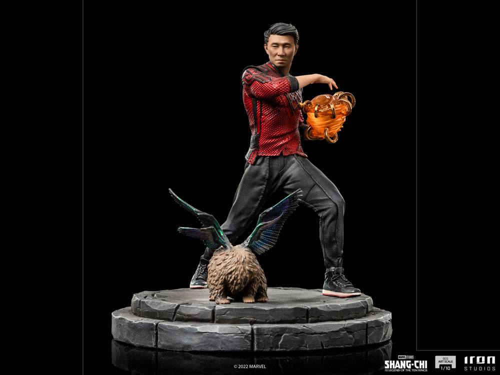 Shang-Chi and the Legend of the Ten Rings BDS Art Scale Statue 1/10 Shang-Chi & Morris 19 cm