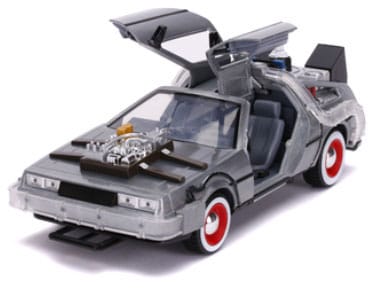 Back to the Future 3 Diecast Model 1/24 Time Machine Model 3