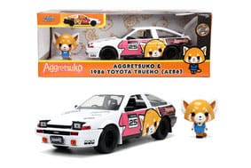 Aggretsuko Diecast Model 1/24 1986 Toyota Trueno AE86