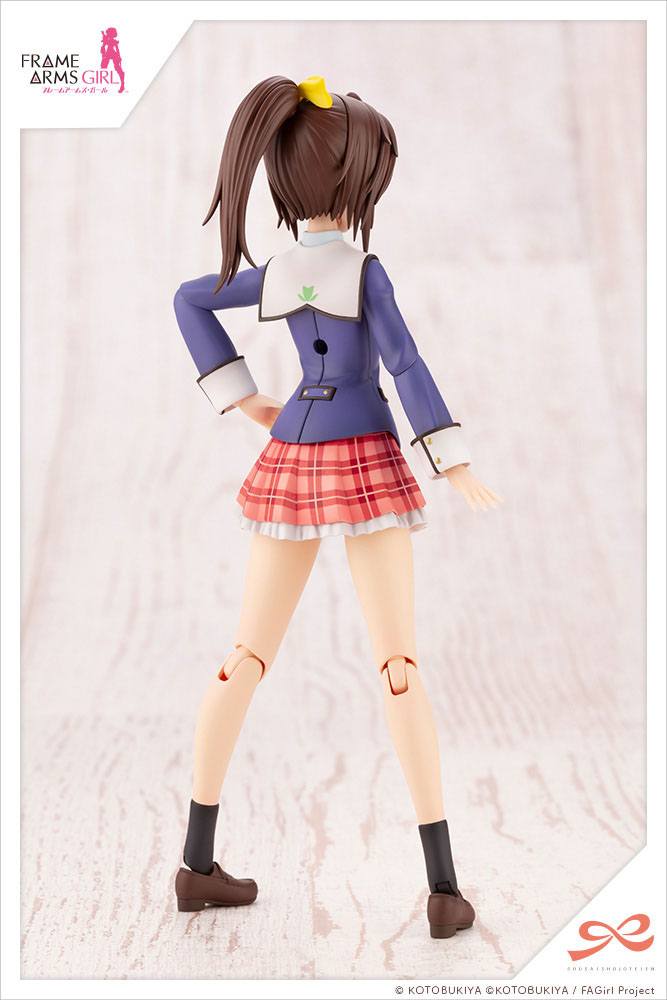 Sousai Shojo Teien Plastic Model Kit 1/10 Ao Gennai Wakaba Girls' High School Winter Clothes 16 cm