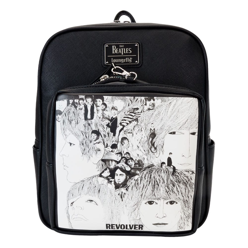 The Beatles by Loungefly Mini Backpack Revolver Album with Record Pouch