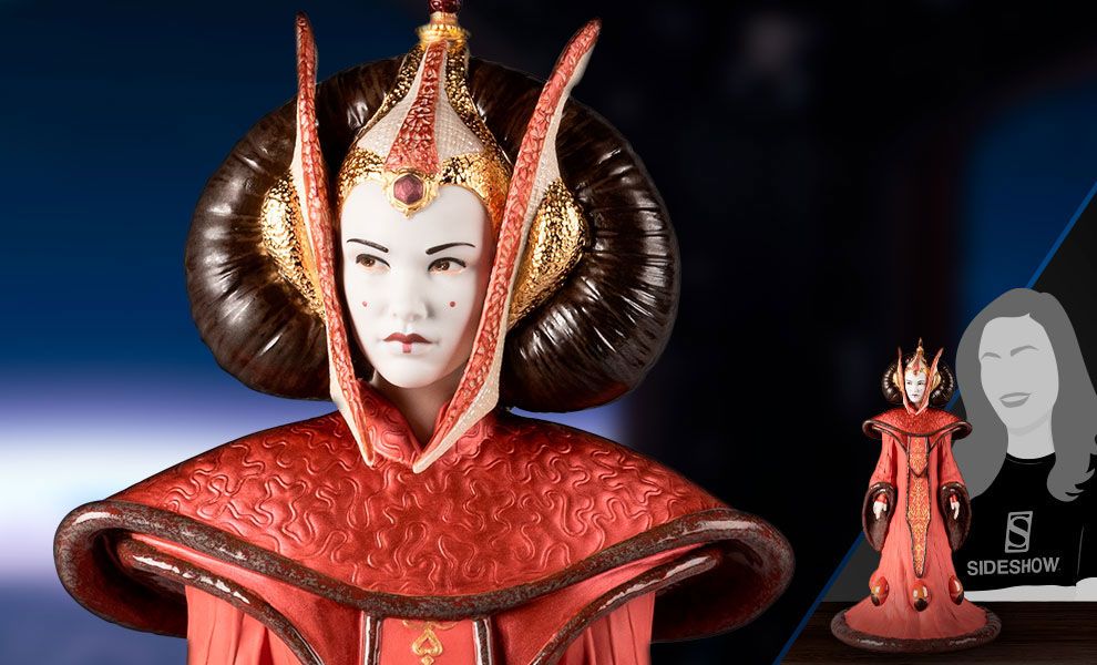 Star Wars Porcelain Statue Queen Amidala in Throne Room 55 cm