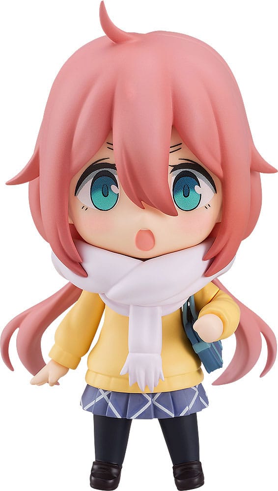 Laid-Back Camp Action Figure Nadeshiko Nadeshiko Kagamihara: School Uniform Ver.  10 cm