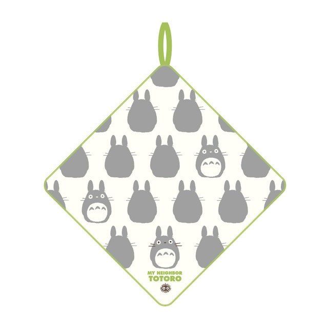 My Neighbor Totoro Mini Towel Big Totoro Silhouette 33 x 33 cm