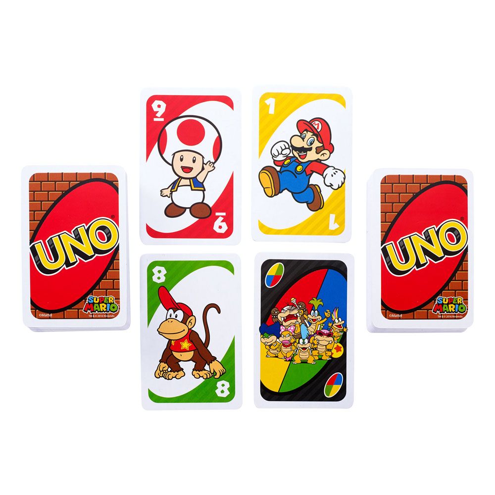 Super Mario Card Game UNO