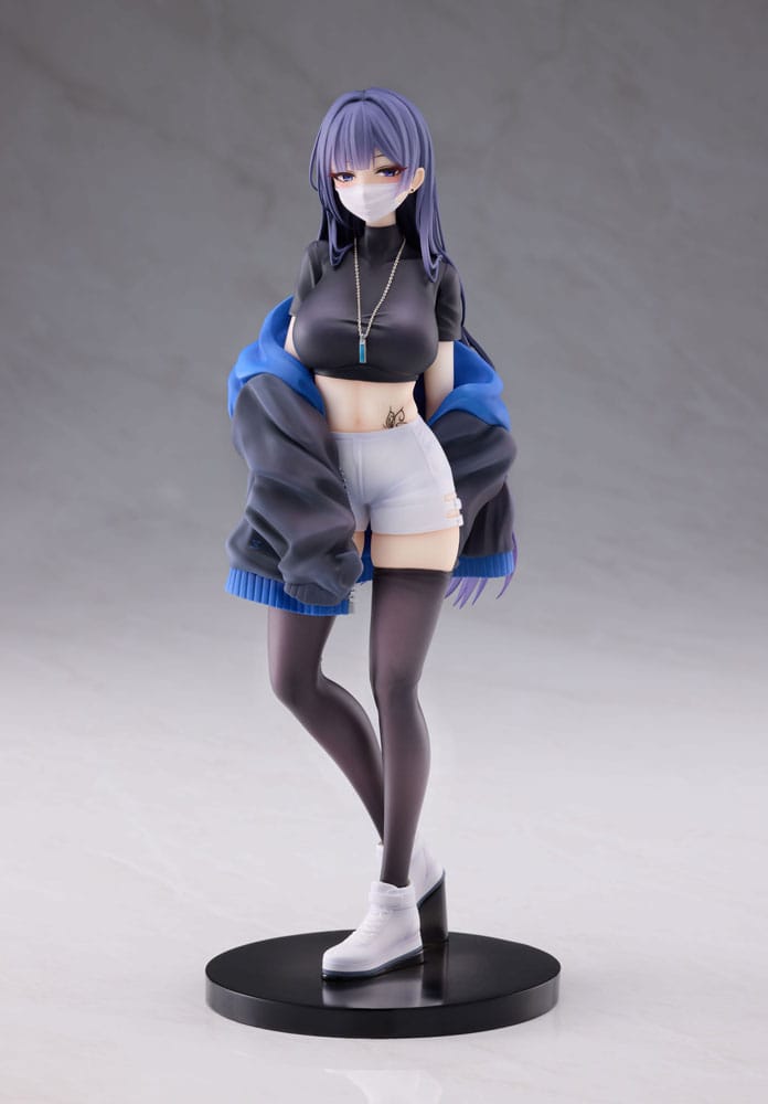 Original Character PVC Statue 1/7 Mask Girl Yuna 24 cm